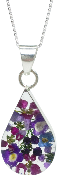 Purple Haze Necklace Teardrop Sterling Silver - Purple Haze Necklace – Teardrop – Sterling Silver (600x600)