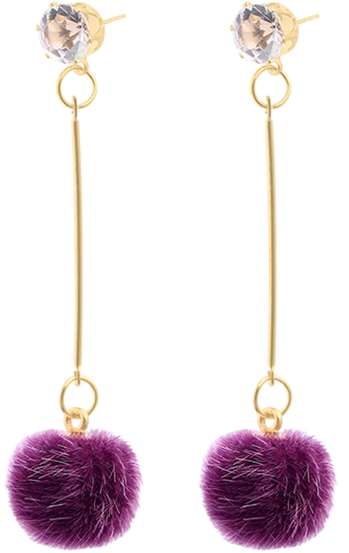 New Fashion Women Chain Drop Earrings Long Big Dangle - Earrings (1000x1000)