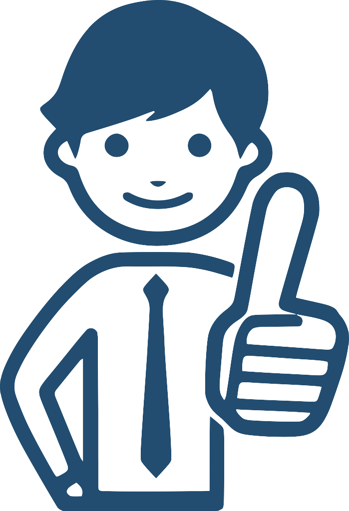 Clip Art Happy Customer (699x1024)