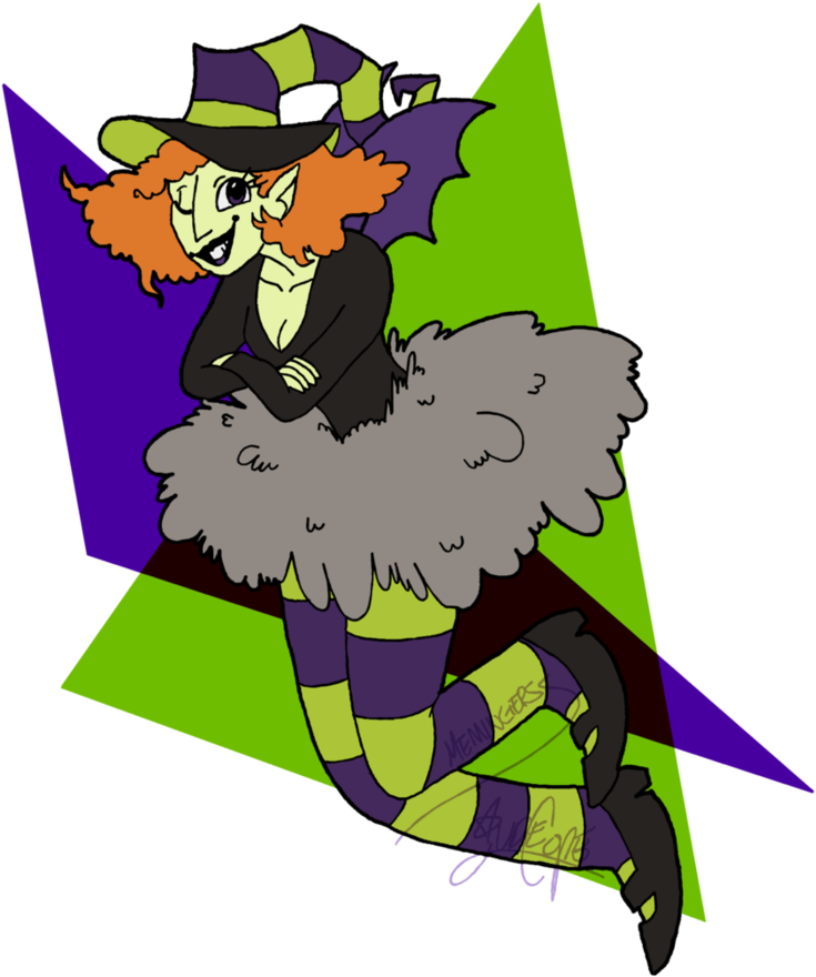 Scary Godmother By Memingerss - Cartoon (894x894)