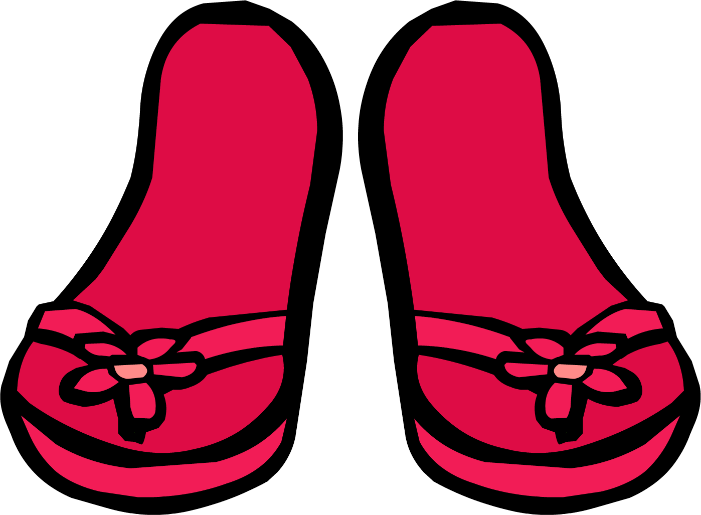 Magenta Sandals - Magenta Flips Flops Throw Blanket (1398x1027)