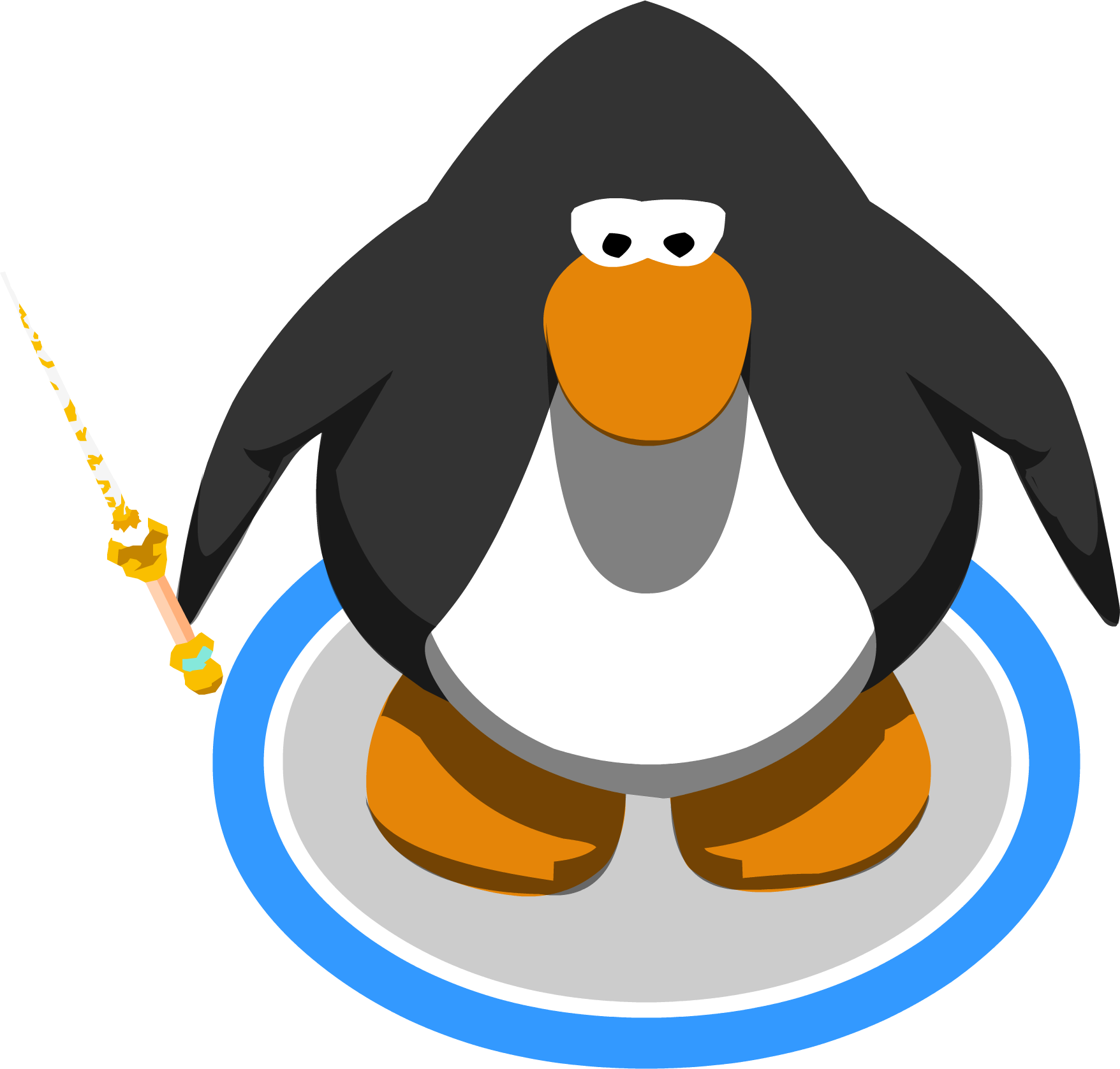 Fairy Godmother's Wand In-game - Club Penguin Ring (1756x1677)