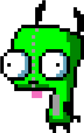 Gir From Invader Zim - Art (1200x1200)
