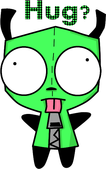 Gir By Skitty-kirby - Cartoon (800x600)