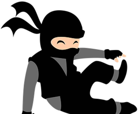Warrior Clipart - Ninja Warrior Clipart (640x480)
