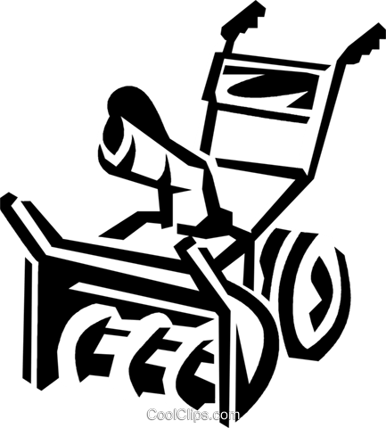 Snow Plow Clipart - Draw A Snow Blower (433x480)
