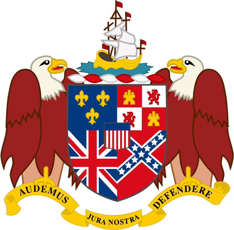 Coat Of Arms Of Alabama - Usa Coat Of Arms (1200x1176)