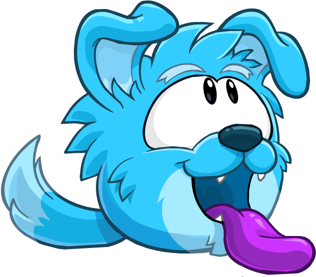 How To Draw Puffles From Club Penguin Step By Video - Dog (657x569)