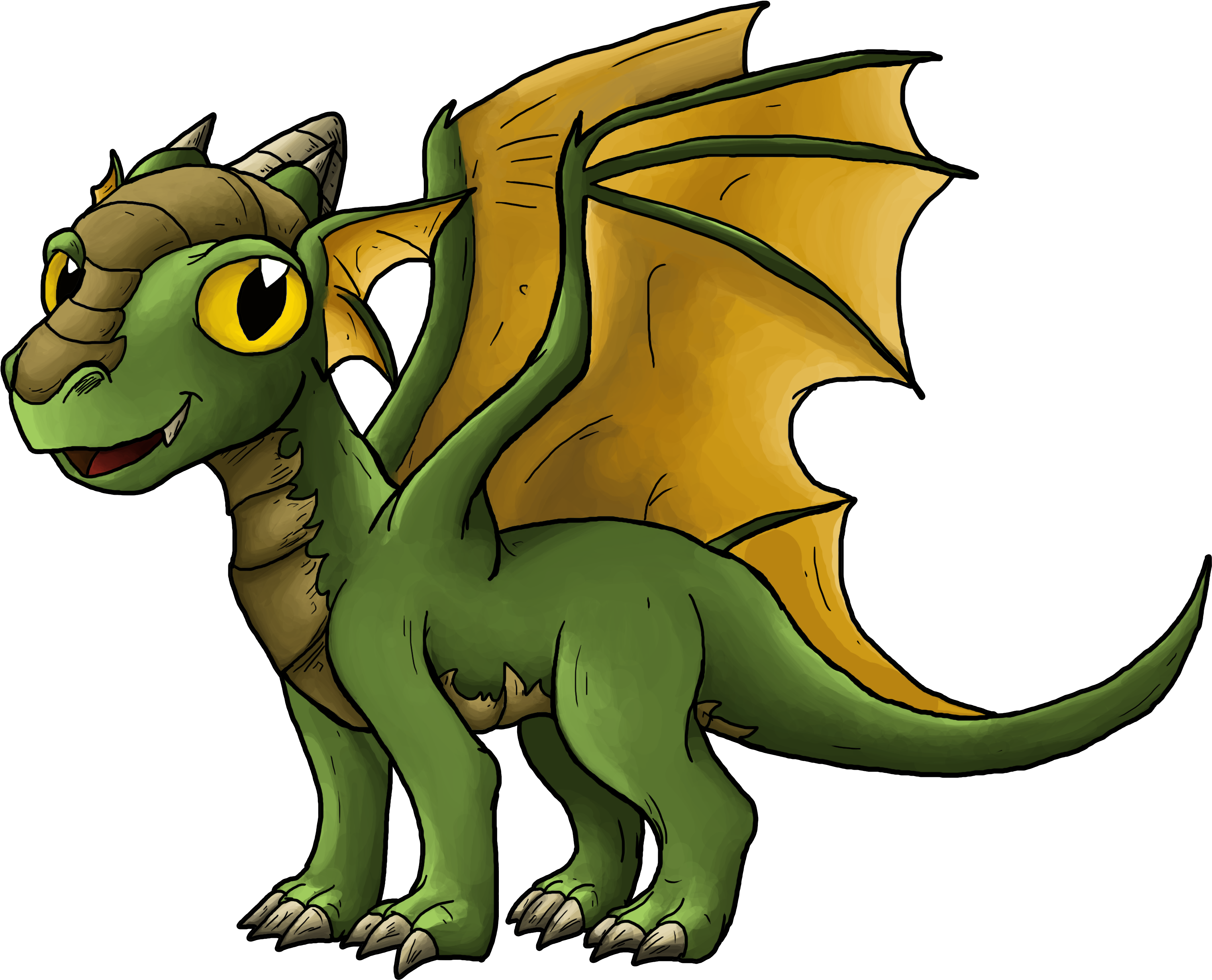 Generic Dragon Concept Art - Cartoon (3898x2500)