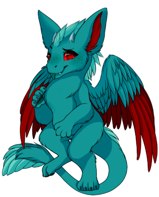 Generally Happy, Loves Messing With People And Having - Element Dutch Angel Dragon (326x400)