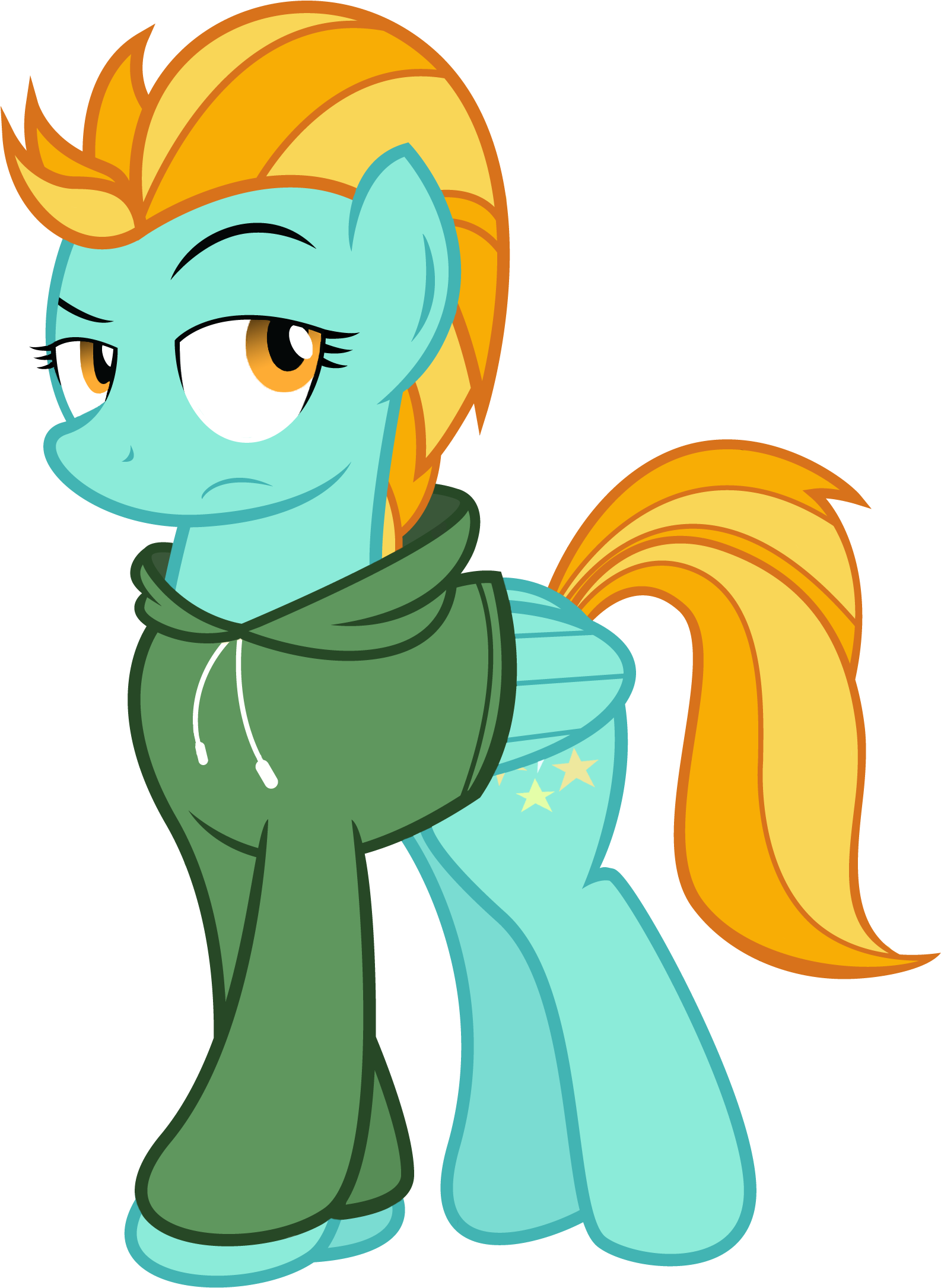 Pony Rarity Derpy Hooves Applejack Mammal Vertebrate - Pony With A Hoodie (2027x2198)