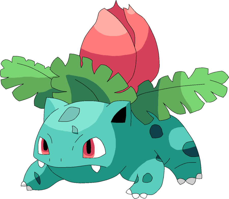 Pokemon Png - Grass Poison Pokemon Names (900x780)