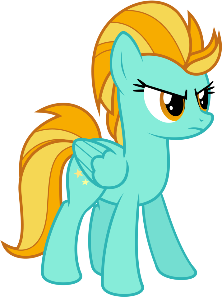 Hankofficer, Female, Lightning Dust, Mare, Pegasus, - My Little Pony Lightning Dash (780x1024)