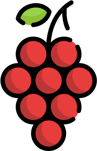 030 Grapes Icon - Image File Formats (512x512)