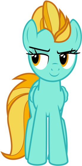 Hankofficer, Lightning Dust, Pegasus, Safe, Smiling, - Smirk (313x600)