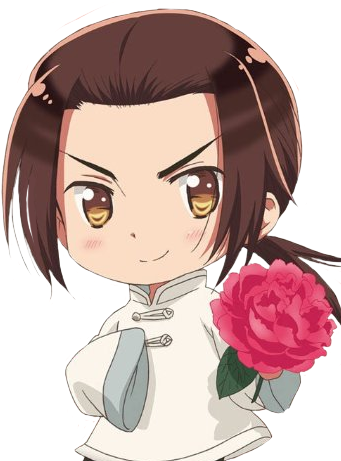 A Free Domain Name Service - Hetalia Chibi Flowers (362x466)