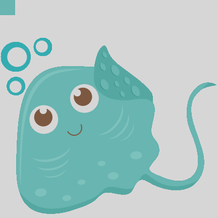 Stingray Clipart (432x432)
