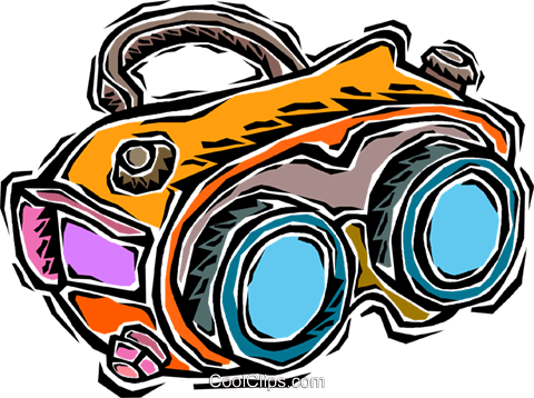 Night Vision Goggles Royalty Free Vector Clip Art Illustration - Night Vision Goggles Clipart (480x358)