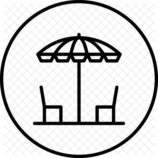 Beach Icon - Terrace Icon Free Ai (512x512)