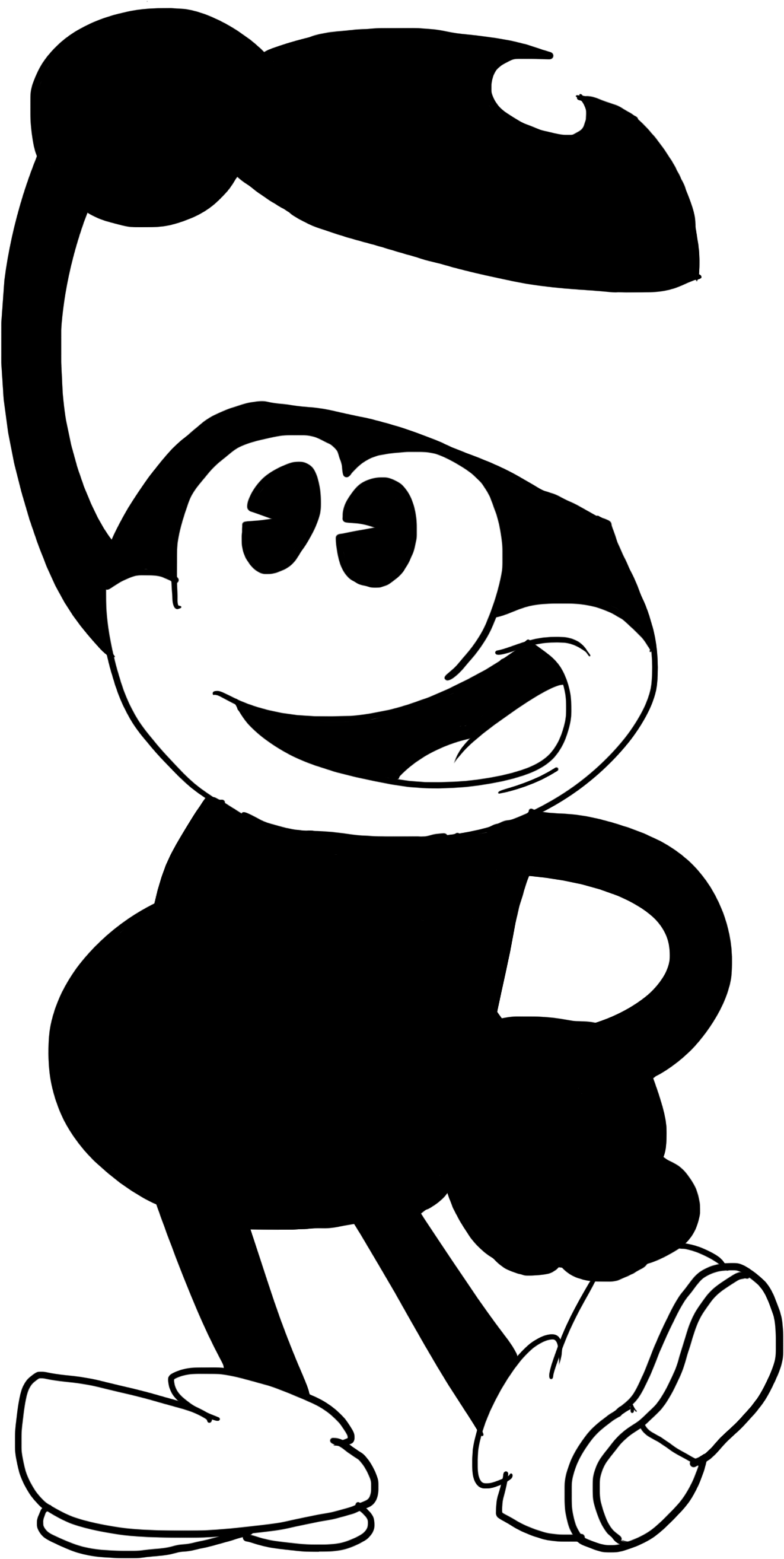 If Bendy Was Maded In 20s By Rui0730 - Cartoon (2895x2650)