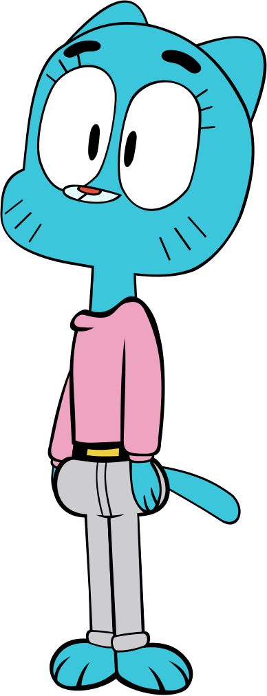Nicole In Her 20's By Megarainbowdash2000 - Nicole Gumball In Her Underwear (388x1012)