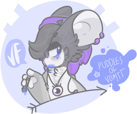 [fanart] Puddles Of Vomit ☆ - Cartoon (573x519)