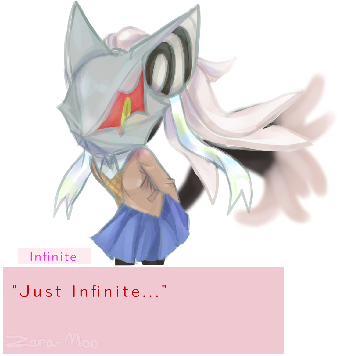 Infinite "just Infinite" Sonic Forces Command & Conquer - Monika Infinite Sonic (1280x1460)