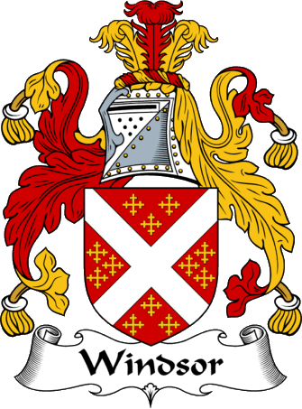 Windsor Coat Of Arms - O Regan Family Crest (335x453)