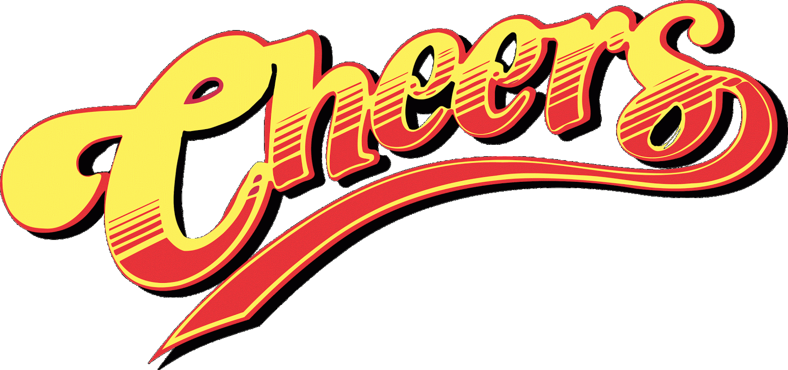Minimalist Cheers Clip Art Medium Size - Cheers Logo High Res (1600x751)