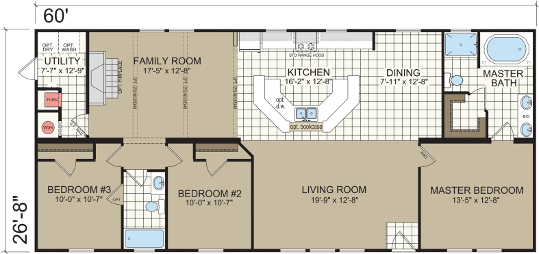 Ashley Built By Champion Homes In Lillington, Nc - House (800x386)
