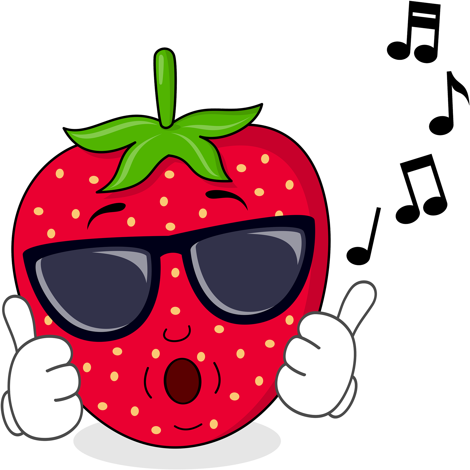 The Newest Addition To The Funtime Family Delicious - Cool Strawberry (2000x2000)