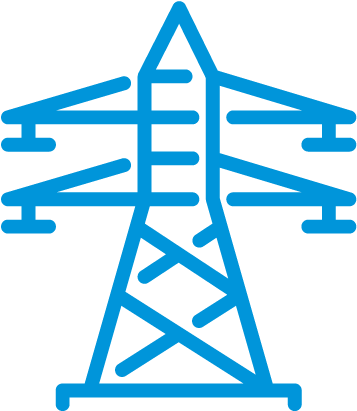 Utilizing Real-time Monitoring - Transmission Tower Icon (480x480)