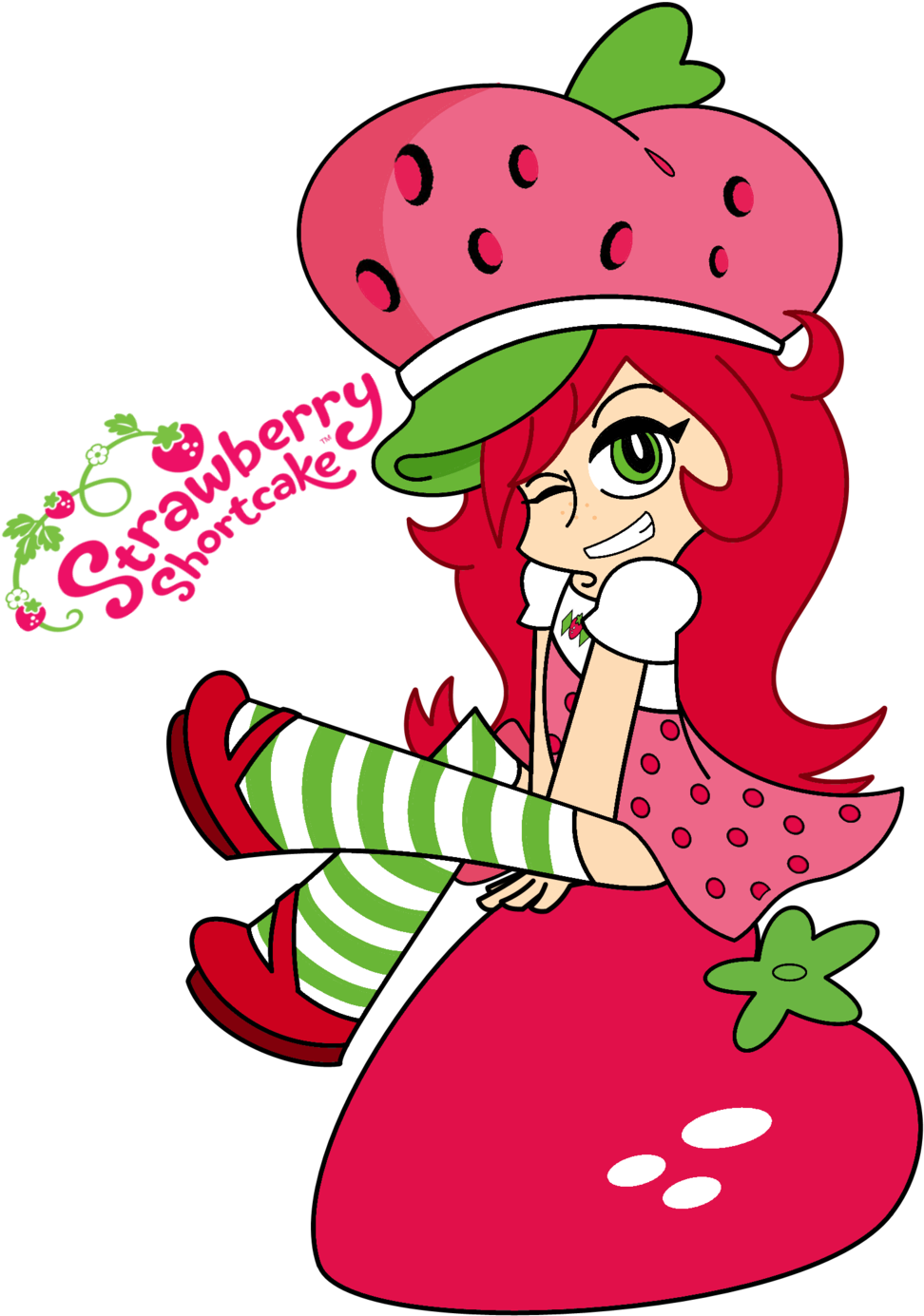 Psg/strawberry Shortcake Crossover By Djnightmar3 - Strawberry Shortcake: Have A Little Faith And Other (1024x1420)