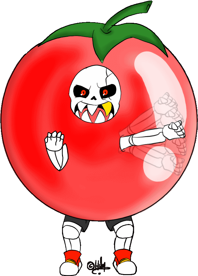 Angry Tomato By Hsanimations - Deviantart (1000x1000)