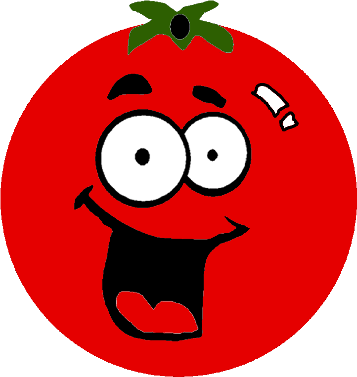 Thingyman Posted - - Happy Tomato Cartoon (888x815)