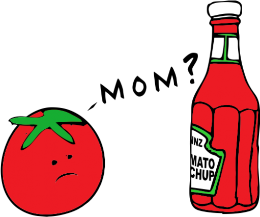 A Tragic Tomato Tale Baby One Piece, Toddler T Shirt - Baby Tomato Cartoon (510x510)
