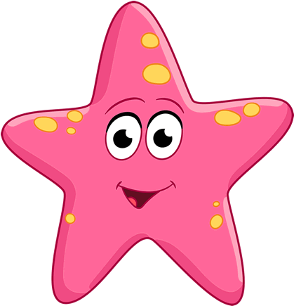 Cartoon Starfish (787x443)