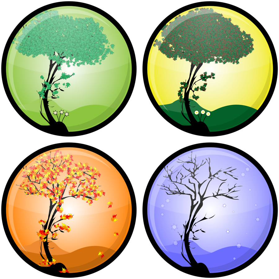 Quotes About The Four Seasons Images - Yaz Kış Sonbahar Ilkbahar Ayları (900x900)