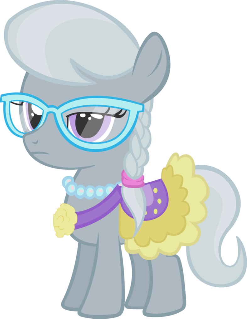 Silver Spoon By Theflutterknight - My Little Pony Silver Spoon Dress (786x1017)