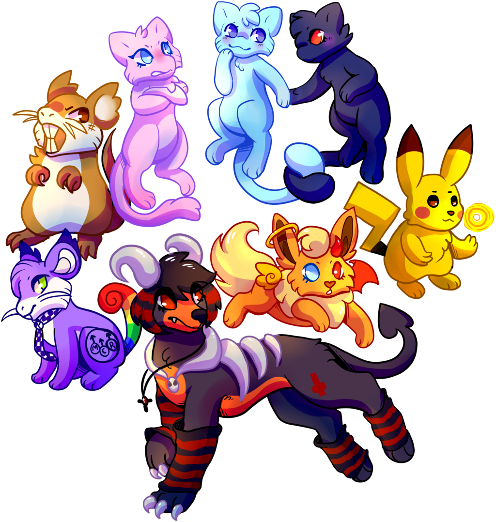 Mew Love Story By Jade-grove - Cartoon (1024x1078)