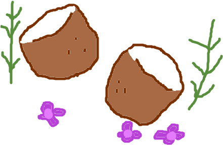 Coconut Grove Cutie Mark By Thedrksiren - Chocolate (450x340)