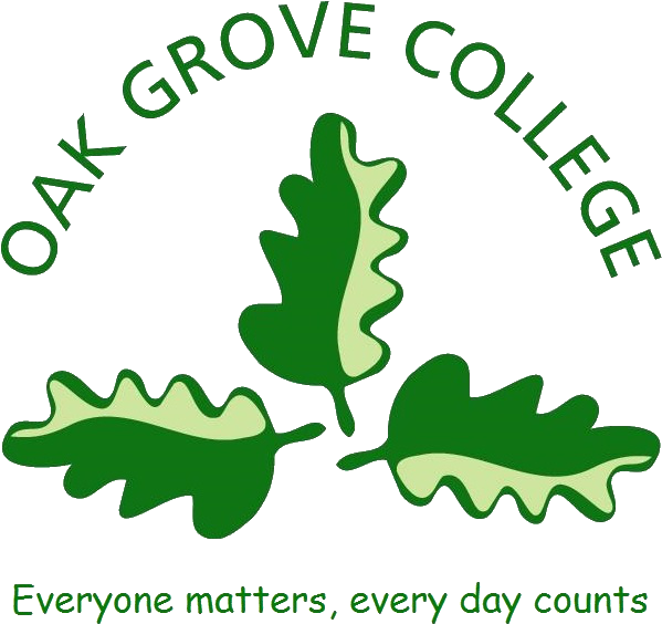 Logo With Tag Line Transparent - Oak Grove College Worthing (609x569)