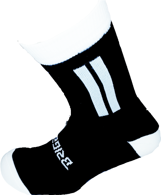 Briga Football Socks Black White - White (800x800)