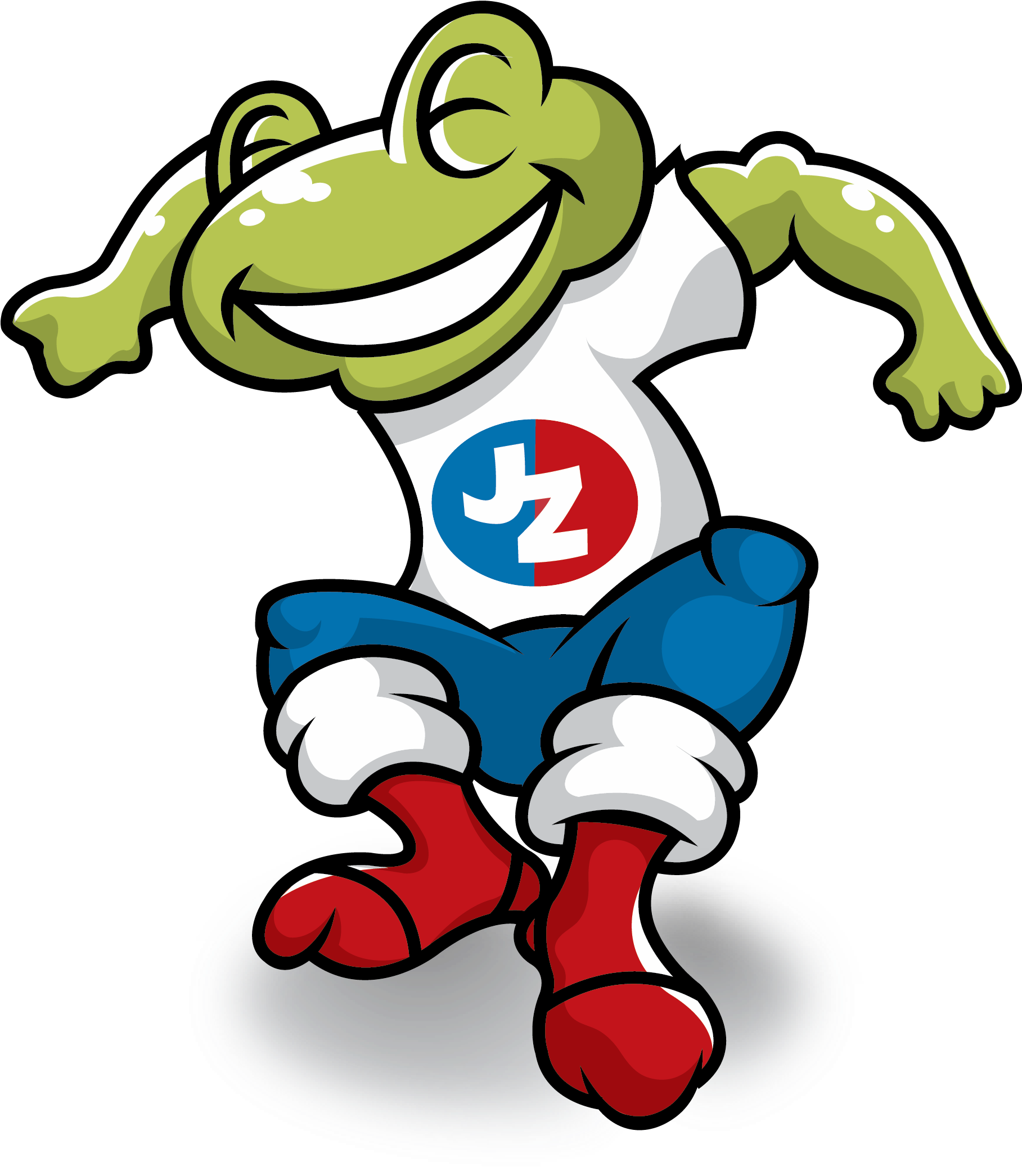 Jump Zone Buffalo Grove - Jump Zone Frog (1817x2133)