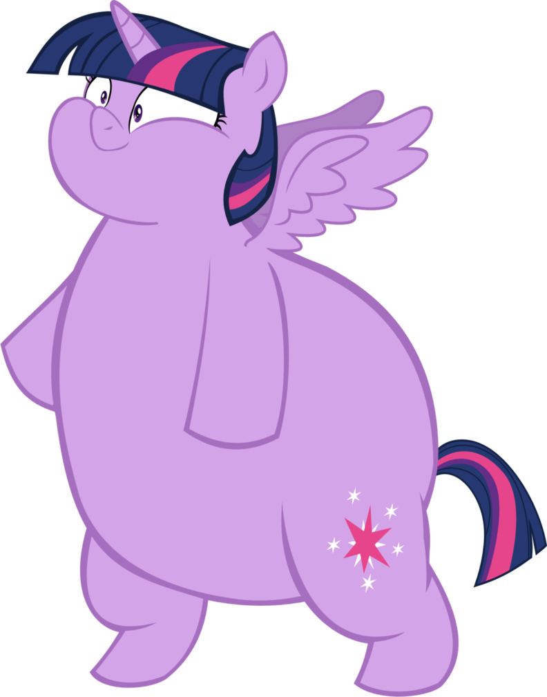 Fat Princess Twily Standing 2 V2 By Megarainbowdash2000 - Fat Princess (792x1009)