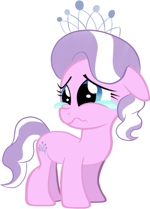 I Don't Know What To Choose, Do We Have To Choose, - Mlp Diamond Tiara Sad (540x708)