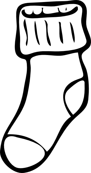 Socks Clip Art (312x594)