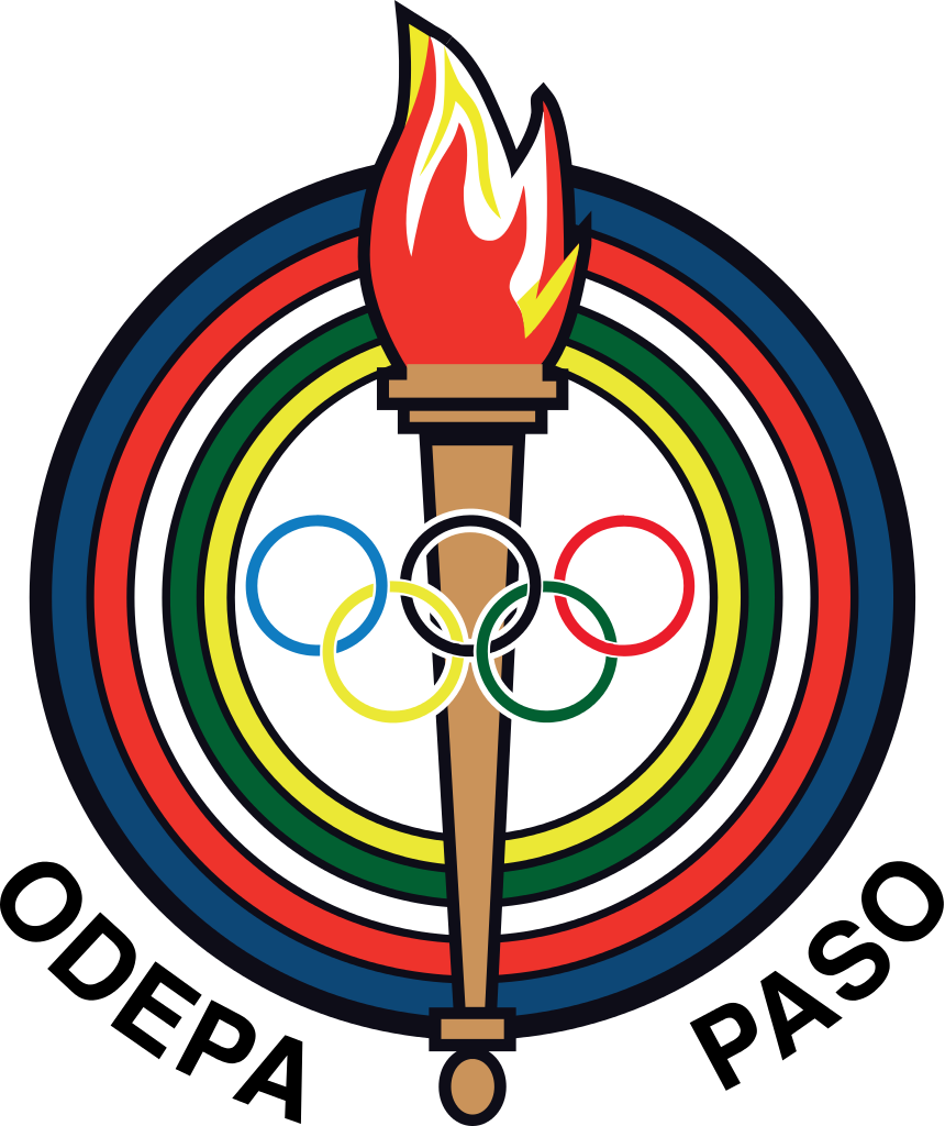 The Previous Pan American Sports Organization Logo - Download (860x1024)