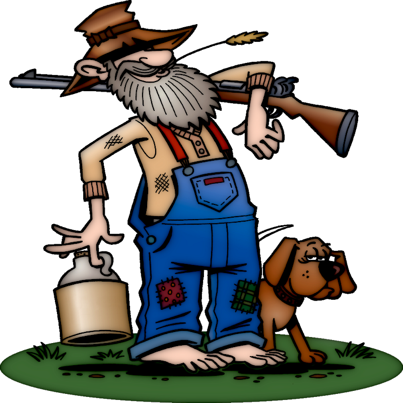 Redneck Hillbilly Royalty-free Clip Art - Redneck Cartoon (800x800)