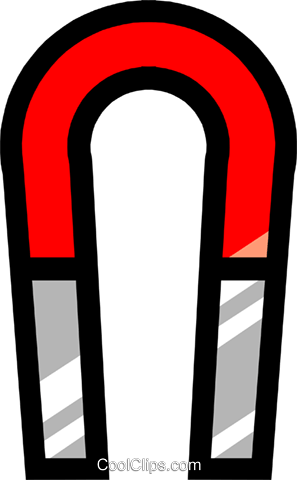Symbol Of A Magnet Royalty Free Vector Clip Art Illustration - Clip Art (297x480)